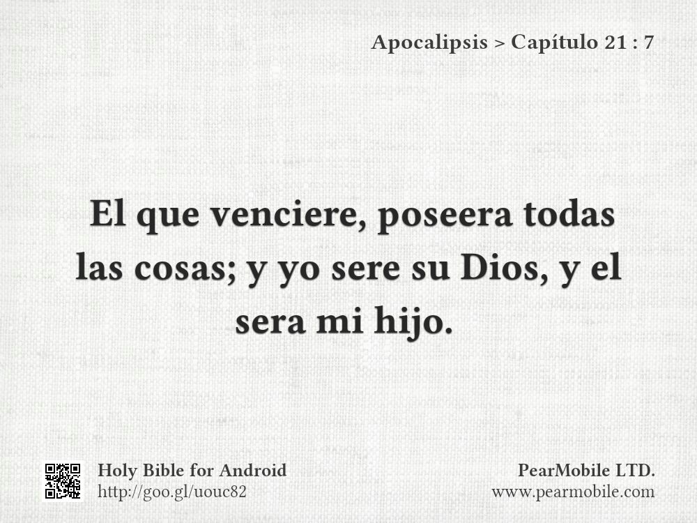 Apocalipsis, Capítulo 21:7